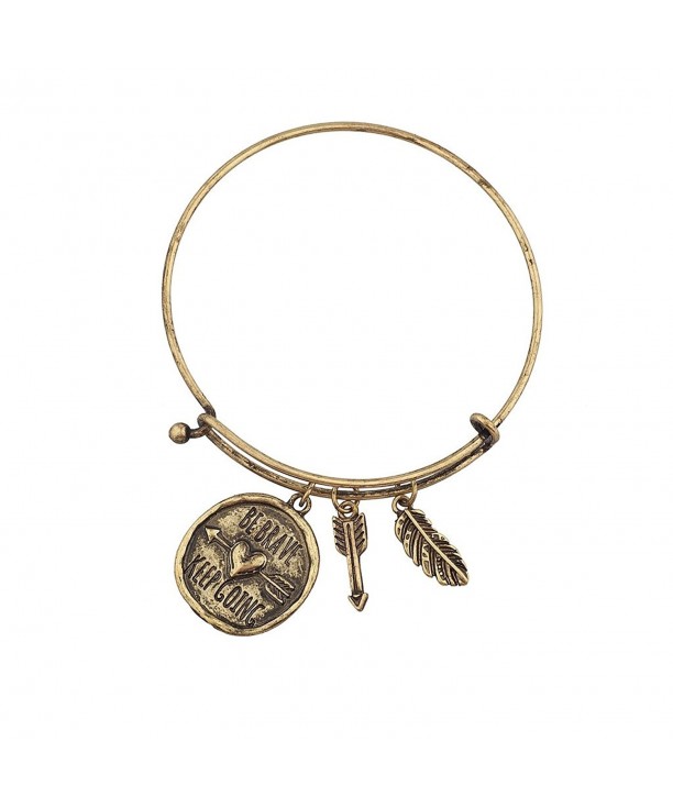 Lux Accessories Piece BRAVE Bracelet