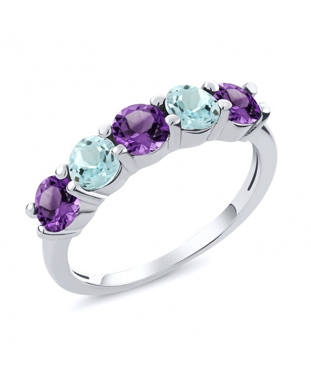 Aquamarine Amethyst Sterling Gemstone Available