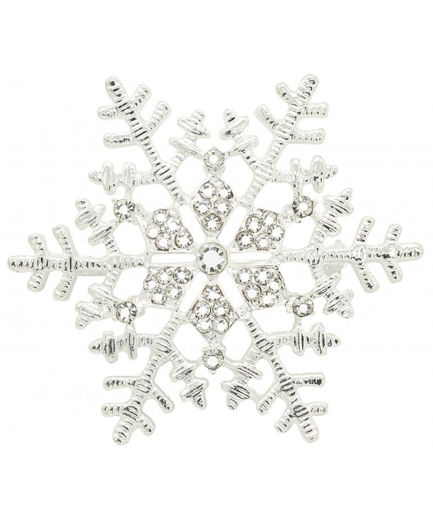 KristLand Christmas Crystal Corsage Snowflake