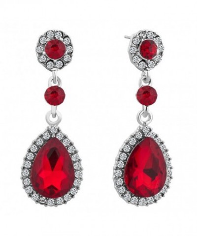 Corykeyes Teardrop Dangle Statement Earrings