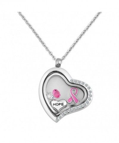 LuckyJewelry Floating Necklace Lockets Pendant