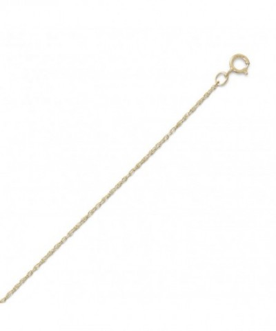 Chain Necklace Yellow Gold filled Width
