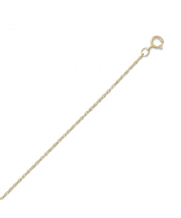 Chain Necklace Yellow Gold filled Width