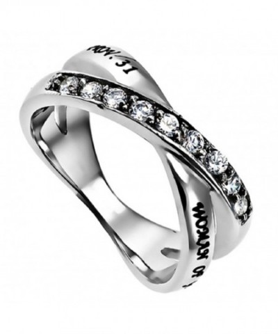 Proverbs Radiance Silver Stainless Stones