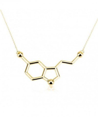 Art Attack Goldtone Serotonin Chemistry