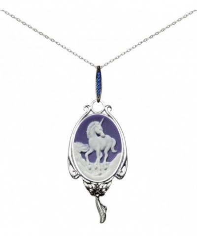 Heart Necklace Fashion Jewelry Unicorn