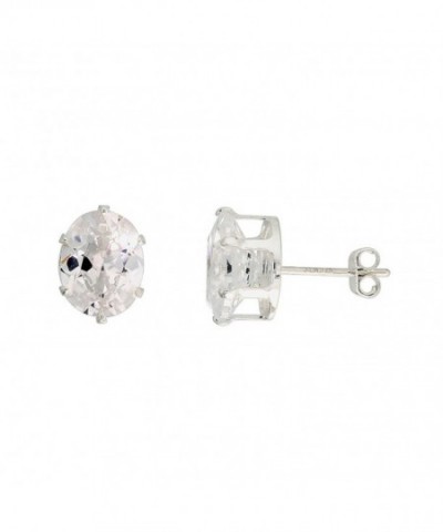 Sterling Silver Cubic Zirconia Earrings