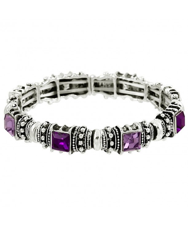 Falari Vintage Bracelet Amethyst B0002 02